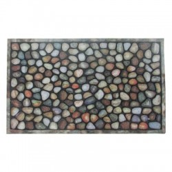 TAPETE 45x75cm RIVER ROCKS APACHE MILLS. - Envío Gratuito