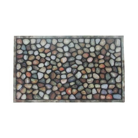 TAPETE 45x75cm RIVER ROCKS APACHE MILLS. - Envío Gratuito