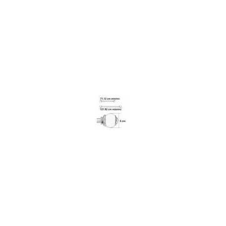 CORTINERO DECORATIVO 220-7640-6 FINIAL AB GRABER - Envío Gratuito