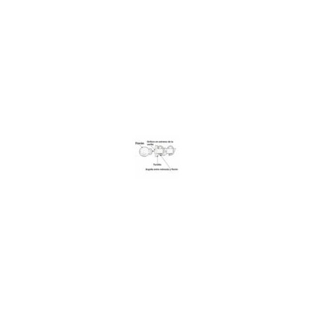 1-1-8 WD POLE SET 4 WHITE GRABER - Envío Gratuito