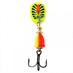 CEBO DE PESCA CUCHARITA SPINNER FIRETIGER 1/8 VIBRAX. - Envío Gratuito