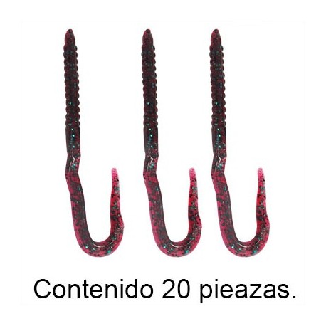 CEBO DE PESCA UTAIL RED BUG 6 PULGADAS ZOOM. - Envío Gratuito