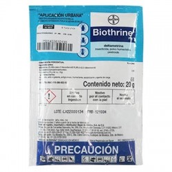 BIOTHRINE P.M. 20 GR BAYER. - Envío Gratuito