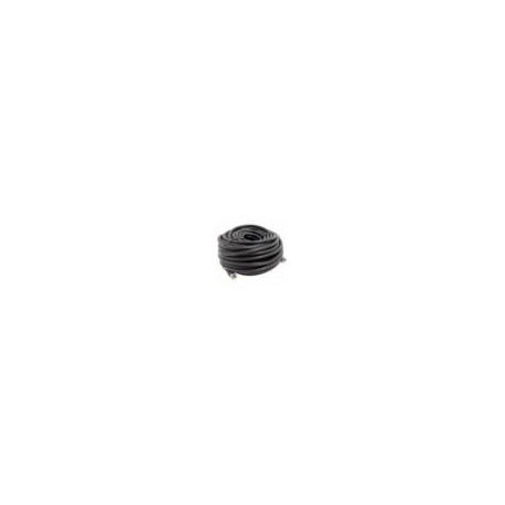 EXTENSION COAXIAL 50ft NEGRO POWER WORKS. - Envío Gratuito