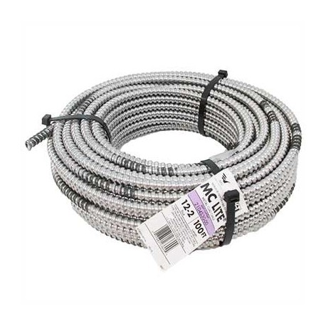 CABLE MC LITE COMERCIAL 12/2 X 100’ ATKORE INTERNATIONAL. - Envío Gratuito