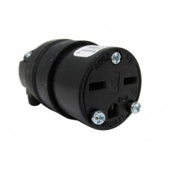 CONECT COLG REDONDO 2P3H 15A - 250V LEVITON. - Envío Gratuito