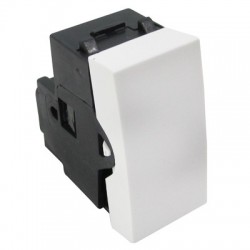 INTERRUPTOR SENCILLO 10A 250V BLANCO CIEN LEVITON. - Envío Gratuito