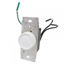 ATENUADOR ROTATIVO BLANCO LEVITON. - Envío Gratuito