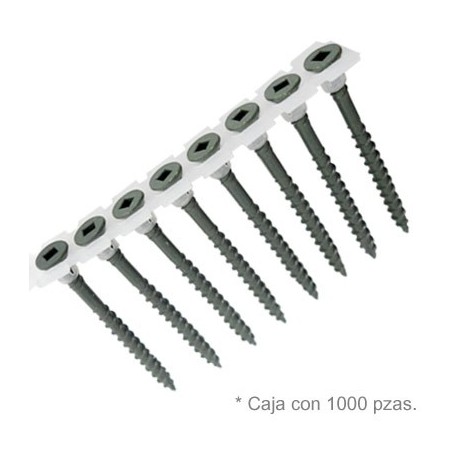 TORNILLO SECUENCIAL EXT 8x2-1/2 PULGADAS COARSE C/1000pz PGP212C GRIP-RITE - Envío Gratuito