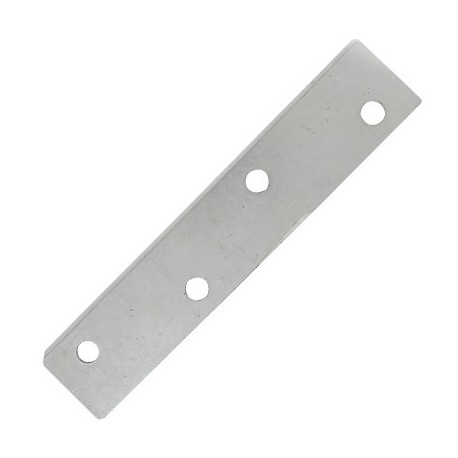 PLACA PLANA PARA MUEBLE ZINC 5 pulgadas  60821 - Envío Gratuito