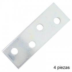 PLACA PLANA PARA MUEBLE ZINC 2 pulgadas 4-PK 60964 ANVIL MARK - Envío Gratuito