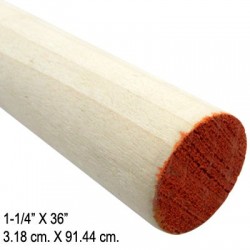 TARUGO DE MADERA POPLAR 1-1/4X36 PULGADAS MADISON MILL - Envío Gratuito