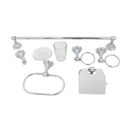 ACCESORIOS PICASSO SATIN/CROMO METALFLU. - Envío Gratuito