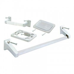 ACCESORIOS P-BAÑO CROM 4 PZAS ECON EZ-FLO - Envío Gratuito