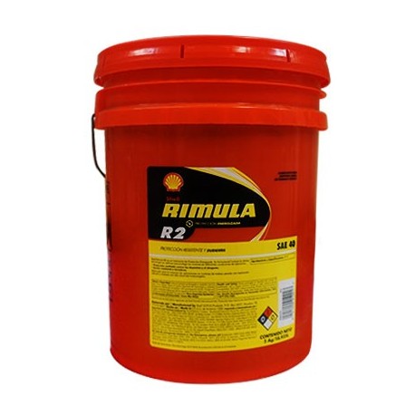 ACEITE RIMULA R2 40 DIESEL SHELL. - Envío Gratuito