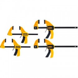 PRENSA DE GATILLO 4-PK 2-6 pulgadas /2-12 pulgadas DEWALT - Envío Gratuito