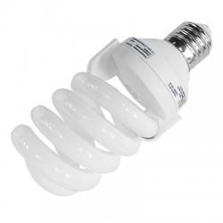 FOCO AHORRADOR ESPIRAL DE 20 WATTS LUZ BLANCA VOLTECH - Envío Gratuito