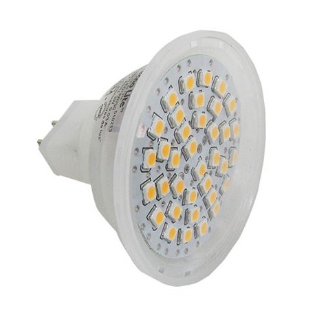 FOCO LED MR 16 3W BCO CALIDO 70lum MR 16-SMDLED/3w. - Envío Gratuito