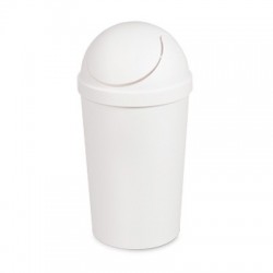 CESTO PAPELERO REDONDO BLANCO 11.35lt (12qt) STERILITE. - Envío Gratuito