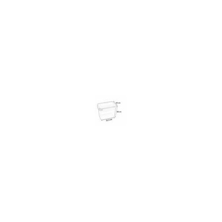 RECIPIENTE ULTRA LATCH 12.5 TAZA RECTANGULAR STERILITE. - Envío Gratuito
