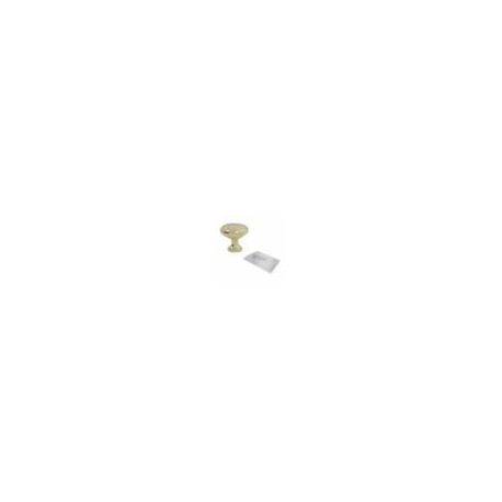 BOTON 69470 ROUND 1¼ POLISHED BRASS BRAINERD - Envío Gratuito