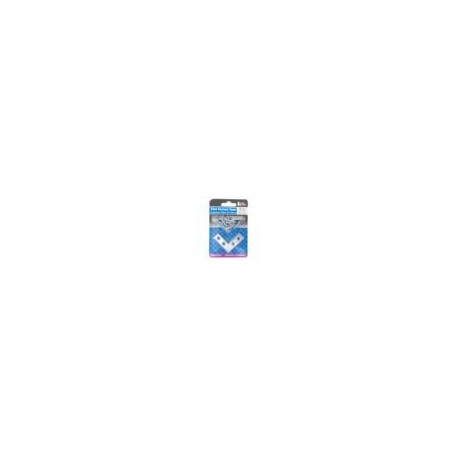 PLACA L PARA MUEBLE ZINC 1½ 4-PK 60985 ANVIL MARK - Envío Gratuito