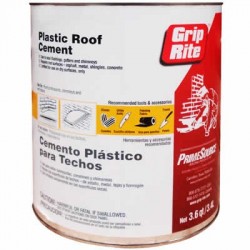 CEMENTO PLASTICO GRIP RITE 1 GALÓN (3.4 lts) - Envío Gratuito